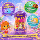 Sabonete Liquido Chocolix Marshmallow 400ml Omega Kids