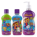 Kit Shampoo + Condicionador + Sabonete Líquido Chocolix Chocolate Omega Kids