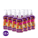Kit 12 Sabonete Líquido Marshmallow Chocolix 400ml Omega Kids