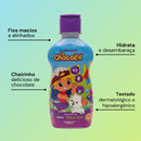 Kit 12 Condicionador Chocolate Chocolix 200ml Omega Kids