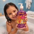 Kit 6 Sabonete Líquido Marshmallow Chocolix 400ml Omega Kids